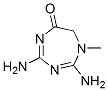 6H-1,3,5-triazepin-6-one, 2,4-diamino-1,7-dihydro-1-methyl-(9ci) Structure,501359-93-9Structure