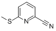 2-Pyridinecarbonitrile,6-(methylthio)-(9ci) Structure,501378-42-3Structure