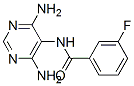 Benzamide,n-(4,6-diamino-5-pyrimidinyl)-3-fluoro-(9ci) Structure,501659-57-0Structure