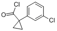 Cyclopropanecarbonyl chloride,1-(3-chlorophenyl)-(9ci) Structure,501698-47-1Structure