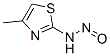 2-Thiazolamine, 4-methyl-n-nitroso- Structure,501935-78-0Structure