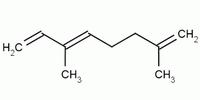 1,3,7-Octatriene, 3,7-dimethyl- Structure,502-99-8Structure