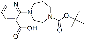 4-(3-Carboxy-pyridin-2-yl)-[1,4]diazepane-1-carboxylic acid tert-butyl ester Structure,502133-49-5Structure