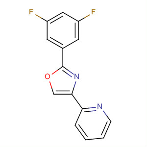 2-(3,5-Difluorophenyl)-4-(pyridin-2-yl)-1,3-oxazole Structure,502422-36-8Structure