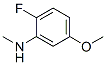 Benzenamine,2-fluoro-5-methoxy-n-methyl-(9ci) Structure,502435-25-8Structure