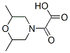 4-Morpholineacetic acid,2,6-dimethyl--alpha--oxo- Structure,502457-46-7Structure