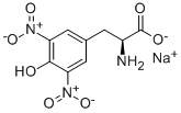 3,5-Dinitro-L-tyrosine Sodium Salt Structure,502481-30-3Structure