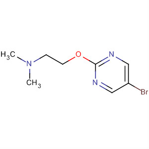 2-[(5-Bromo-2-pyrimidinyl)oxy]-n,n-dimethylethanamine Structure,502498-87-5Structure