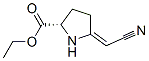 (9CI)-5-(氰基亞甲基)-l-脯氨酸乙酯結(jié)構(gòu)式_502509-64-0結(jié)構(gòu)式