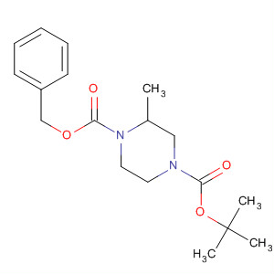 1-Benzyl4-tert-butyl 2-methylpiperazine-1,4-dicarboxylate Structure,502649-21-0Structure