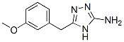 5-(3-Methoxybenzyl)-4H-1,2,4-triazol-3-amine Structure,502685-73-6Structure