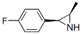 Aziridine,2-(4-fluorophenyl)-3-methyl-,(2s,3r)-(9ci) Structure,502850-12-6Structure