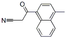 3-(4-Methyl-1-naphthyl)-3-oxopropanenitrile Structure,502924-66-5Structure