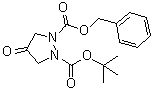 1-Benzyl-2-tert-butyl-4-oxopyrazolidine-1,2-dicarboxylate Structure,503072-63-7Structure