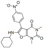 6-(環(huán)己基氨基)-1,3-二甲基-5-(4-硝基苯基)-呋喃并[2,3-d]嘧啶-2,4(1h,3h)-二酮結(jié)構(gòu)式_503160-55-2結(jié)構(gòu)式