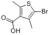 5-Bromo-2,4-dimethyl-3-thiophenecarboxylic acid Structure,503308-97-2Structure