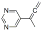 Pyrimidine, 5-(1-methyl-1,2-propadienyl)- (9ci) Structure,503315-37-5Structure