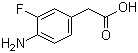 4-Amino-3-fluorophenylacetic acid Structure,503315-77-3Structure