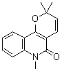 2,2,6-Trimethyl-2,6-dihydro-5h-pyrano[3,2-c]quinoline-5-one Structure,50333-13-6Structure