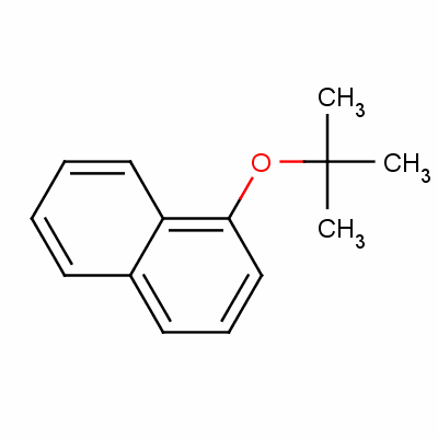 1-(叔丁氧基)萘結(jié)構(gòu)式_50337-75-2結(jié)構(gòu)式