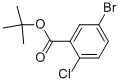 Tert-butyl5-bromo-2-chlorobenzoate Structure,503555-23-5Structure