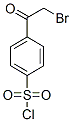 4-(2-Bromoacetyl)benzenesulfonyl chloride Structure,5038-59-5Structure