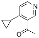 (9ci)-1-(4-環(huán)丙基-3-吡啶)-乙酮結(jié)構(gòu)式_503857-00-9結(jié)構(gòu)式