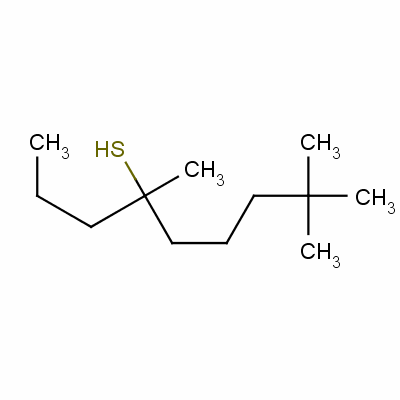 4,8,8-Trimethylnonane-4-thiol Structure,50433-66-4Structure