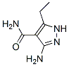 1H-pyrazole-4-carboxamide,3-amino-5-ethyl- Structure,50436-86-7Structure