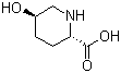 (2S,5r)-trans-5-hydroxypiperidine-2-carboxylic acid Structure,50439-45-7Structure