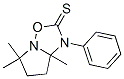 5,6,7,7A-tetrahydro-5,5,7a-trimethyl-1-phenylpyrrolo[1,2-b][1,2,4]oxadiazole-2(1h)-thione Structure,50455-71-5Structure