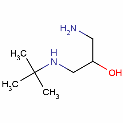 1-Amino-3-[(1,1-dimethylethyl)amino]propan-2-ol Structure,50456-56-9Structure