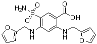 4-Deschloro-4-(2-furanylmethyl)amino furosemide Structure,5046-19-5Structure