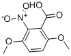 3,6-Dimethoxy-2-nitro-benzoic acid Structure,50472-09-8Structure