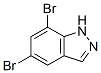 5,7-Dibromo-1H-indazole Structure,50477-28-6Structure