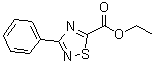 3-苯基-1,2,4-噻二唑-5-羧酸乙酯結(jié)構(gòu)式_50483-79-9結(jié)構(gòu)式