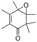 1,2,2,4,5,6-Hexamethyl-7-oxabicyclo[4.1.0]hept-4-en-3-one Structure,50506-42-8Structure