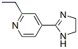 Pyridine,4-(4,5-dihydro-1h-imidazol-2-yl)-2-ethyl- Structure,505061-10-9Structure