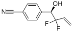 Benzonitrile,4-[(1r)-2,2-difluoro-1-hydroxy-3-butenyl]-(9ci) Structure,505068-89-3Structure