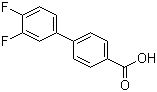 3,4-Difluoro-biphenyl-4-carboxylic acid Structure,505082-81-5Structure