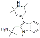 2-(2-Amino-2-methylpropyl)-1-methyl-3-(2,6,6-trimethyl-1,2,3,6-tetrahydropyridin-4-yl)-1h-indole Structure,50527-50-9Structure