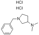 N,n-dimethyl-1-(phenylmethyl)-3-pyrrolidinamine dihydrochloride Structure,50534-41-3Structure