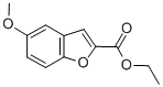 5-Methoxybenzofuran-2-carboxylic acid ethyl ester Structure,50551-56-9Structure