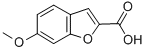 6-Methoxybenzofuran-2-carboxylic acid Structure,50551-61-6Structure