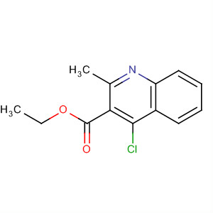 4-氯-2-甲基喹啉-3-羧酸乙酯結構式_50593-70-9結構式