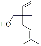 2-乙烯-2,5-二甲基-4-己烯-1-醇結構式_50598-21-5結構式