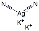 氰化銀鉀結(jié)構(gòu)式_506-61-6結(jié)構(gòu)式