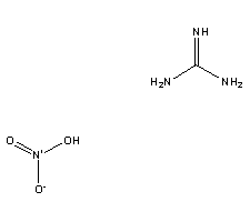 硝酸胍結(jié)構(gòu)式_506-93-4結(jié)構(gòu)式