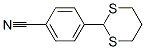 4-(1,3-Dithian-2-yl)benzonitrile Structure,50603-38-8Structure