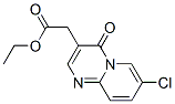 7-Chloro-4-oxo-4h-pyrido[1,2-a]pyrimidine-3-acetic acid ethyl ester Structure,50609-68-2Structure